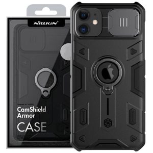 Чохол для iPhone 11 Чорний Nillkin CamShield Armor (шторка на камеру)