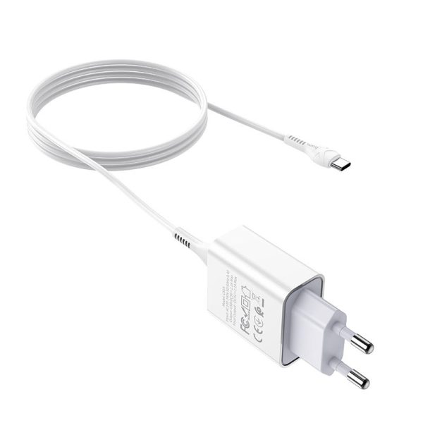 Зарядний пристрій HOCO C81A (1USB/2.1A) + Type-C - Зображення 4
