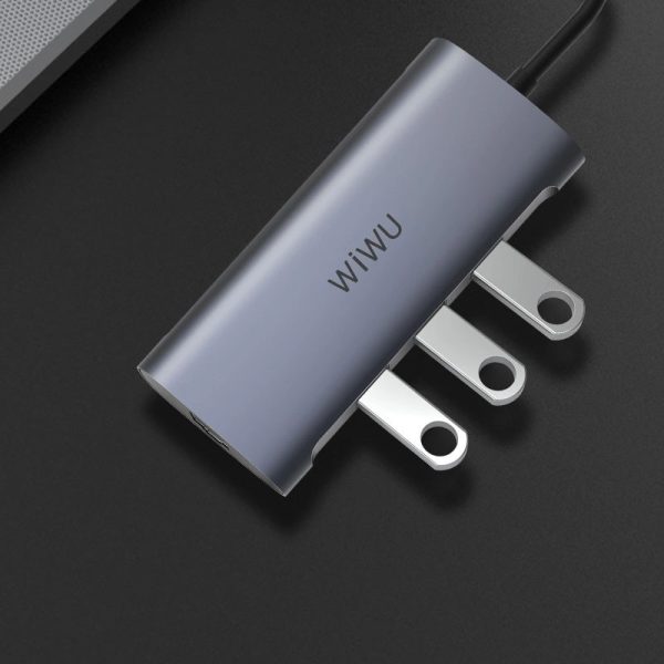 Перехідник HUB WIWU Alpha 831HRT - Зображення 5