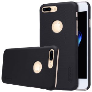 Чохол для iPhone 7 plus / 8 plus (+ плівка) Чорний Nillkin Матовий