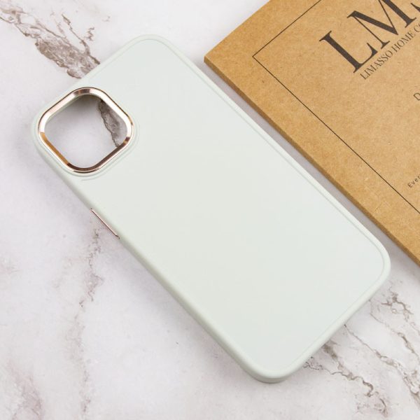 Чохол для iPhone 12 Pro Max Білий Bonbon Metal Style - Зображення 4