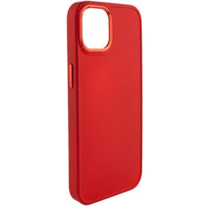 Чохол для iPhone 12 Pro Max Червоний Bonbon Metal Style