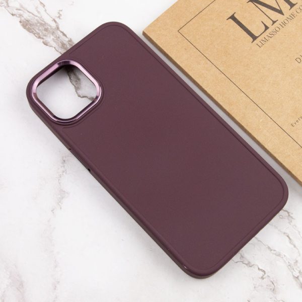 Чохол для iPhone 12 Pro Max Бордовий Bonbon Metal Style - Зображення 4