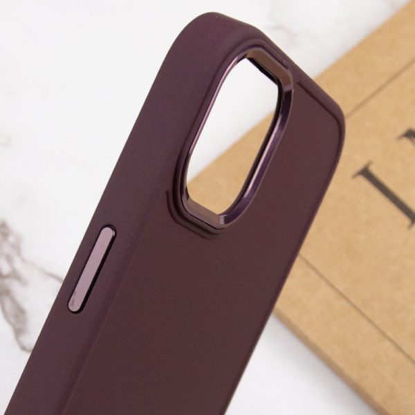Чохол для iPhone 12 Pro Max Бордовий Bonbon Metal Style - Зображення 5