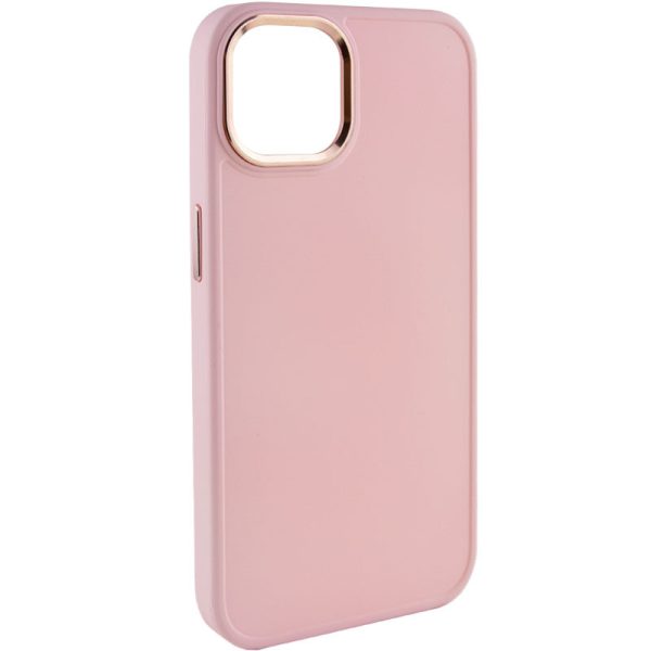 Чохол для iPhone 12 Pro Max Рожевий Bonbon Metal Style