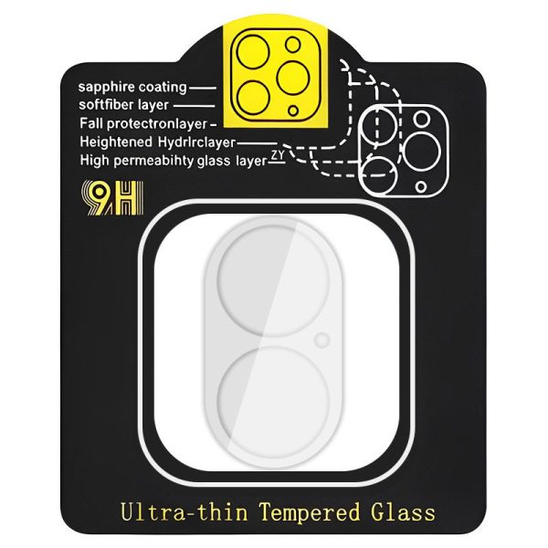 Захисне скло для iPhone 16 / 16 Plus на камеру Full Block