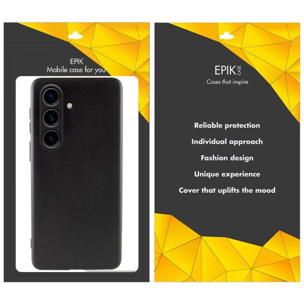 Чохол для Samsung Galaxy A36 5G Чорний TPU Epik Чорний Full Camera - Зображення 3