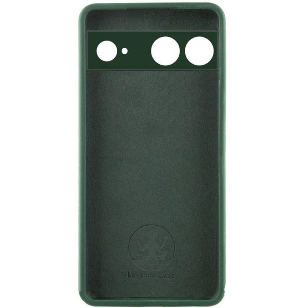 Чохол для Google Pixel 7 Зелений Silicone Cover Lakshmi Full Camera - Зображення 2