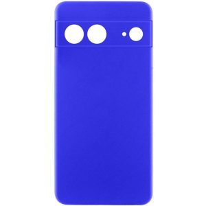 Чохол для Google Pixel 7 Синій Silicone Cover Lakshmi Full Camera