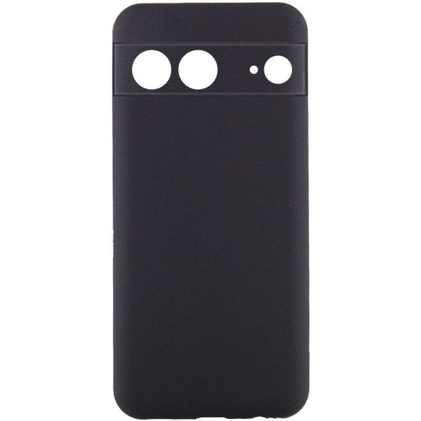 Чохол для Google Pixel 7 Чорний Silicone Cover Lakshmi Full Camera