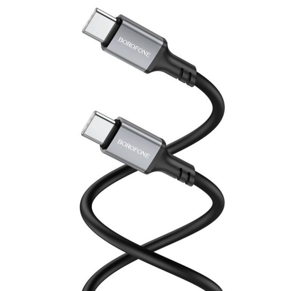 Дата кабель Borofone BX83 Famous PD60W Type-C to Type-C (1m) - Зображення 2