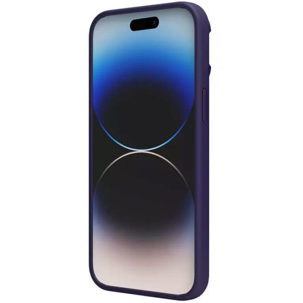 Чохол для iPhone 14 Pro Фіолетовий Silicone Nillkin LensWing Magnetic - Зображення 4