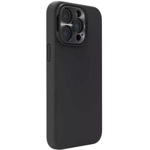 Чохол для iPhone 14 Pro Чорний Silicone Nillkin LensWing Magnetic - Зображення 2