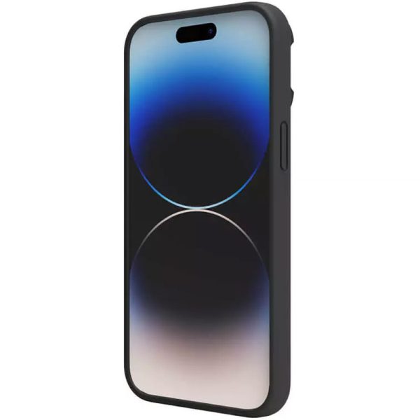 Чохол для iPhone 14 Pro Чорний Silicone Nillkin LensWing Magnetic - Зображення 3