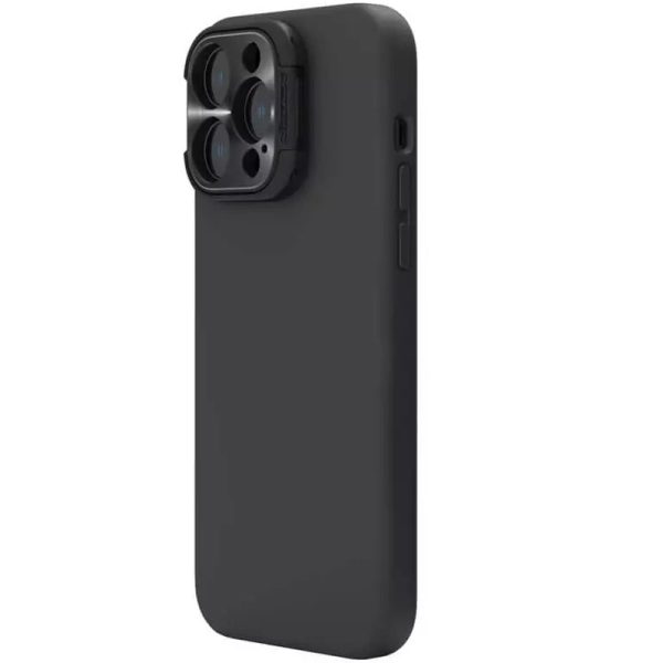 Чохол для iPhone 14 Pro Чорний Silicone Nillkin LensWing Magnetic - Зображення 5