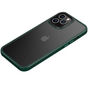 Чохол для iPhone 12 Pro / 12 Зелений Metal Buttons