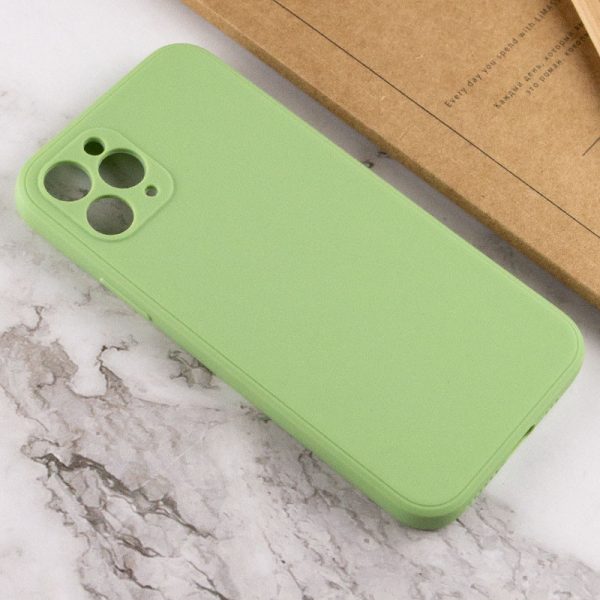 Силіконовий чохол для Apple iPhone 11 Pro Зелений Candy Full Camera - Зображення 4