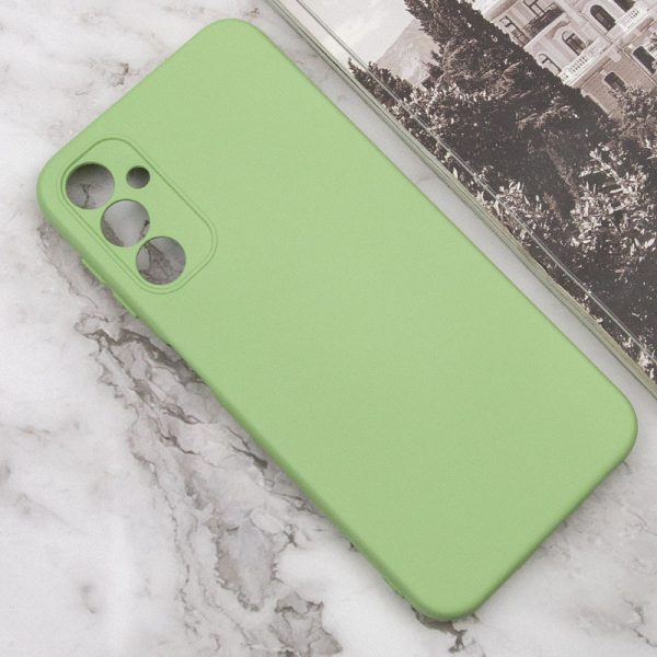 Чохол для Samsung Galaxy A24 4G Зелений Silicone Cover Lakshmi Full Camera (A) - Зображення 4