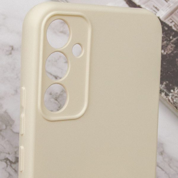 Чохол для Samsung Galaxy A34 5G Песочный Silicone Cover Lakshmi Full Camera (A) - Зображення 5