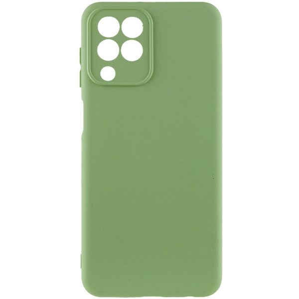 Чохол для Samsung Galaxy M33 5G Зелений Silicone Cover Lakshmi Full Camera (A)