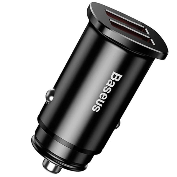 АЗП Baseus Square Metal QC 3.0 30W 2USB (CCALL-DS) - Зображення 2