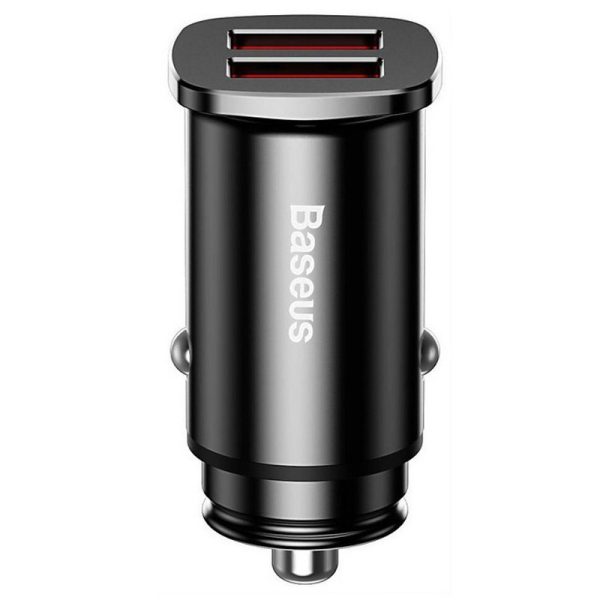 АЗП Baseus Square Metal QC 3.0 30W 2USB (CCALL-DS) - Зображення 3