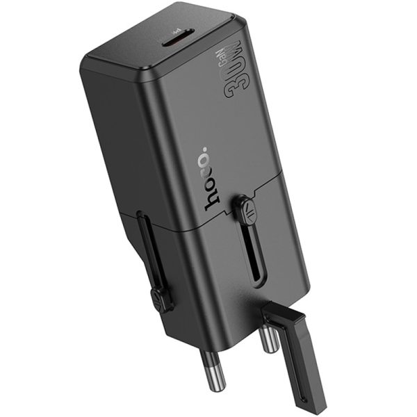 Зарядний пристрій Hoco AC25 Mini PD30W (1USB-C) universal travel charger - Зображення 4