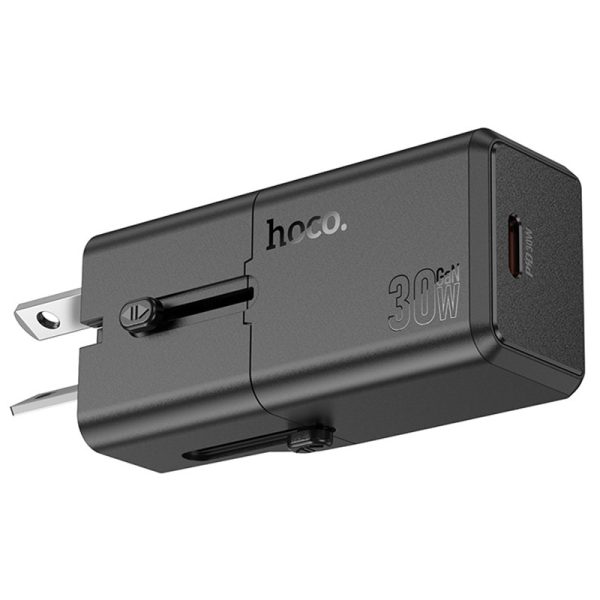 Зарядний пристрій Hoco AC25 Mini PD30W (1USB-C) universal travel charger - Зображення 5