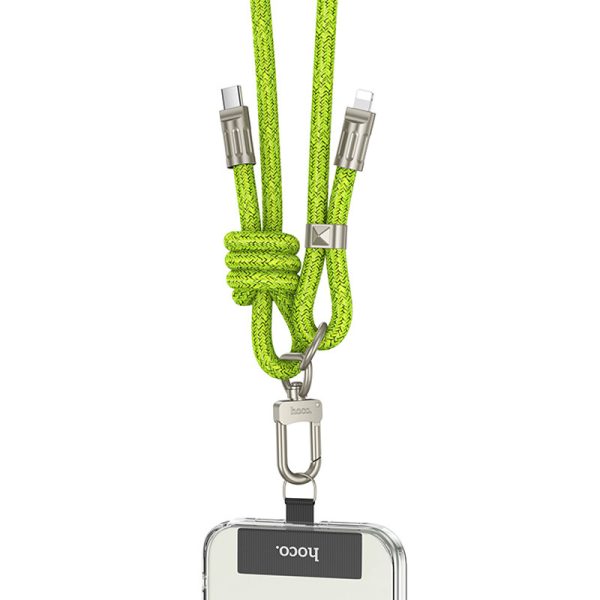 Дата кабель-шнурок Hoco GH7 Elegant Type-C to Lightning (1.8m) - Зображення 3