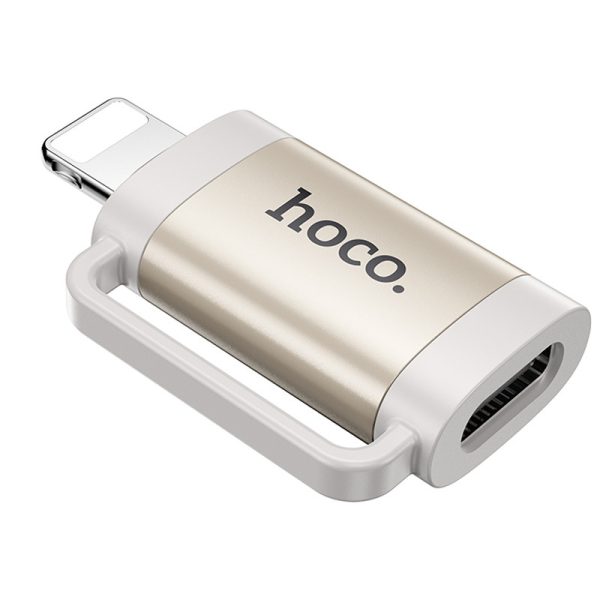 Перехідник Hoco UA31B OTG Lightning male to Type-C female - Зображення 2