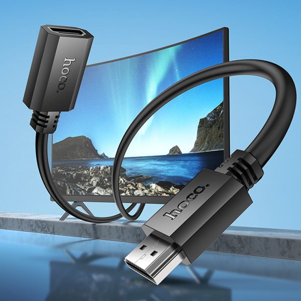 Дата кабель Hoco US13 HDTV male to HDTV female HD extension (1m) - Зображення 6