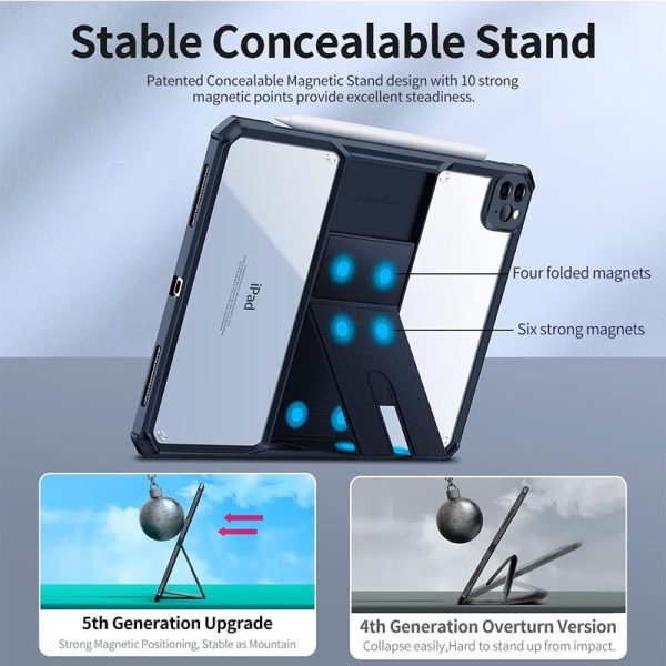 Чохол для Apple iPad Pro 13"" (2024) Чорний Xundd Stand c посиленими кутами - Зображення 3