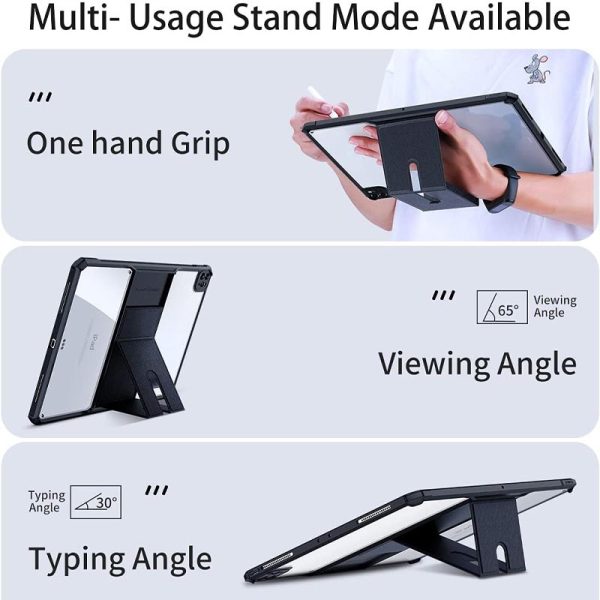 Чохол для Apple iPad Pro 13"" (2024) Чорний Xundd Stand c посиленими кутами - Зображення 4
