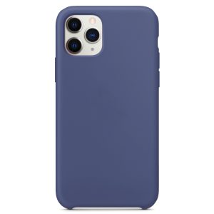 Чохол для iPhone 11 Pro Синій Silicone Case without Logo