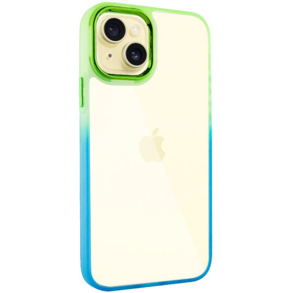 Чохол для iPhone 14 Plus Бірюзовий TPU+PC Fresh sip series