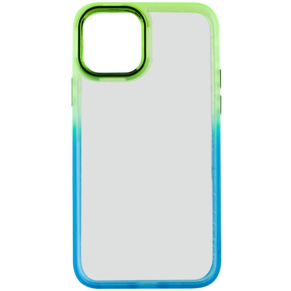 Чохол для iPhone 14 Plus Бірюзовий TPU+PC Fresh sip series - Зображення 2