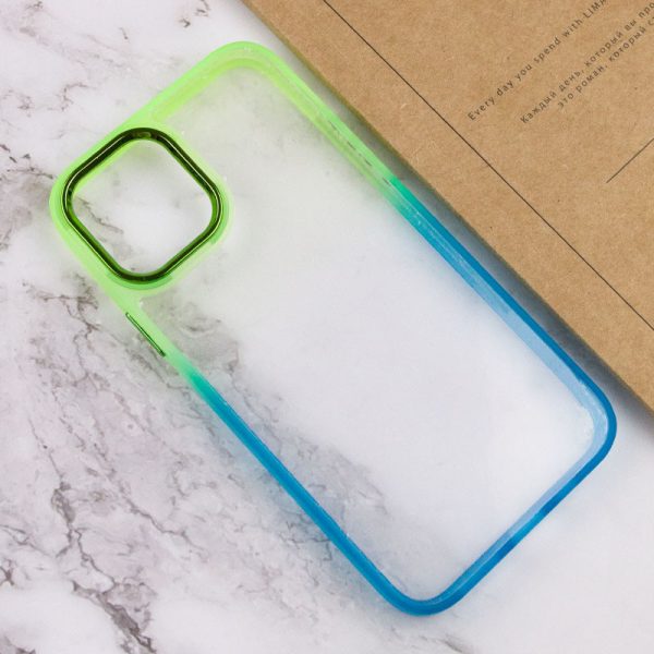 Чохол для iPhone 14 Plus Бірюзовий TPU+PC Fresh sip series - Зображення 3