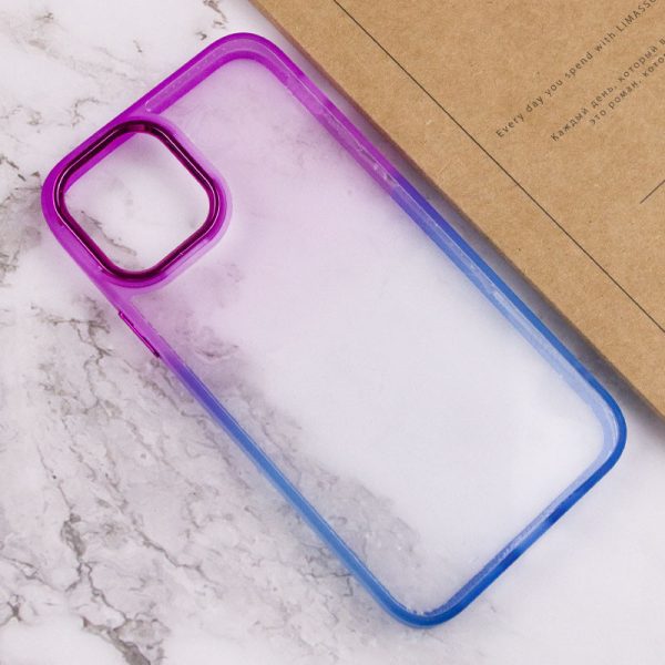 Чохол для iPhone 14 Plus Синій TPU+PC Fresh sip series - Зображення 3