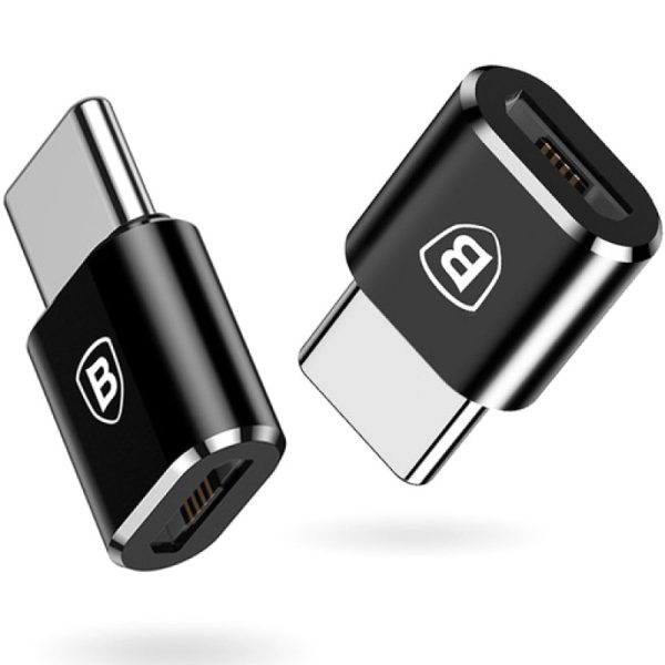 Перехідник microUSB to Type-C Baseus (CAMOTG) - Зображення 2