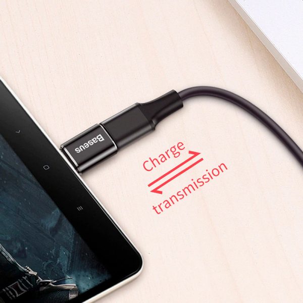 Перехідник microUSB to Type-C Baseus (CAMOTG) - Зображення 4