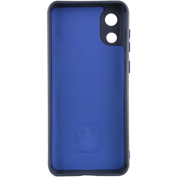 Чохол для Samsung Galaxy A03 Core Синій Silicone Cover Lakshmi Full Camera (A) - Зображення 2