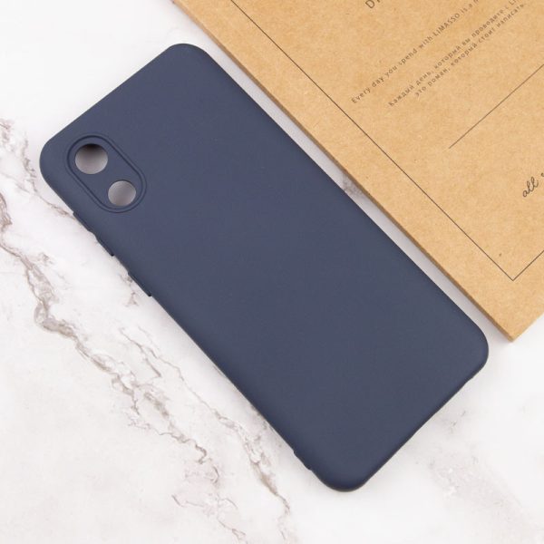 Чохол для Samsung Galaxy A03 Core Синій Silicone Cover Lakshmi Full Camera (A) - Зображення 4