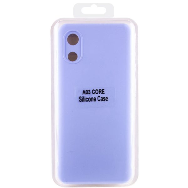 Чохол для Samsung Galaxy A03 Core Фіолетовий Silicone Cover Lakshmi Full Camera (A) - Зображення 5