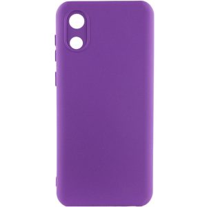 Чохол для Samsung Galaxy A03 Core Фіолетовий Silicone Cover Lakshmi Full Camera (A)