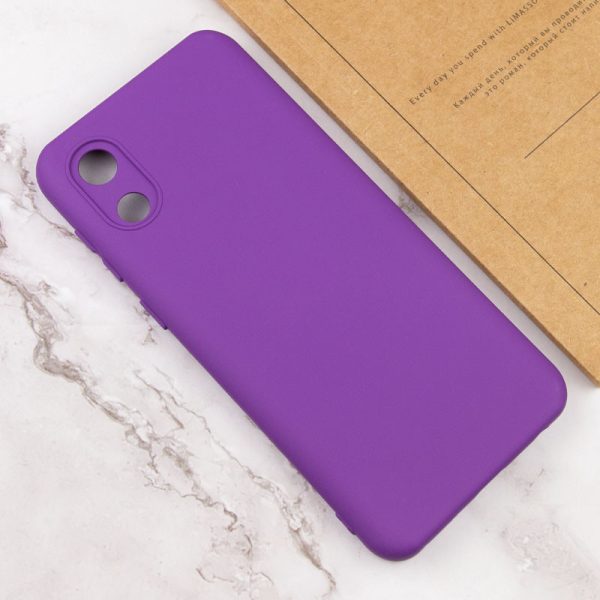 Чохол для Samsung Galaxy A03 Core Фіолетовий Silicone Cover Lakshmi Full Camera (A) - Зображення 4