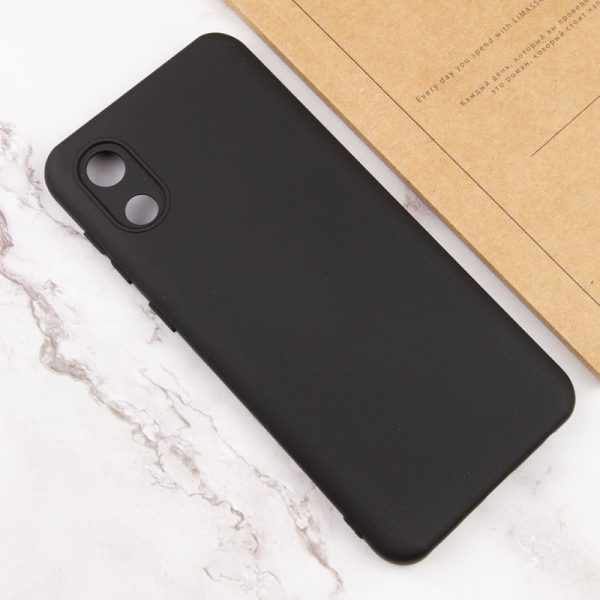 Чохол для Samsung Galaxy A03 Core Чорний Silicone Cover Lakshmi Full Camera (A) - Зображення 4