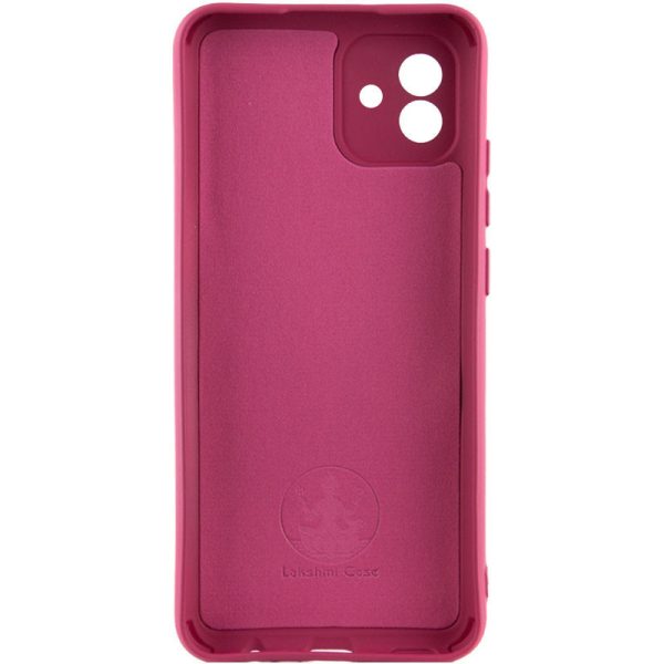 Чохол для Samsung Galaxy A04 Бордовий Silicone Cover Lakshmi Full Camera (A) - Зображення 2