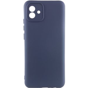Чохол для Samsung Galaxy A04 Синій Silicone Cover Lakshmi Full Camera (A)
