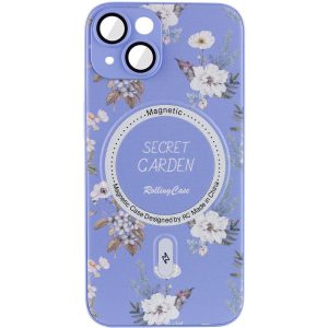 Чохол для iPhone 13 Ліловий Secret Garden with MagSafe
