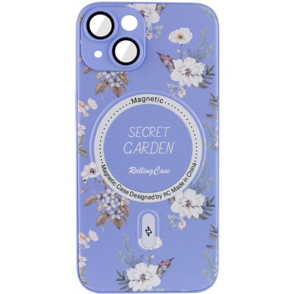 Чохол для iPhone 13 Ліловий Secret Garden with MagSafe